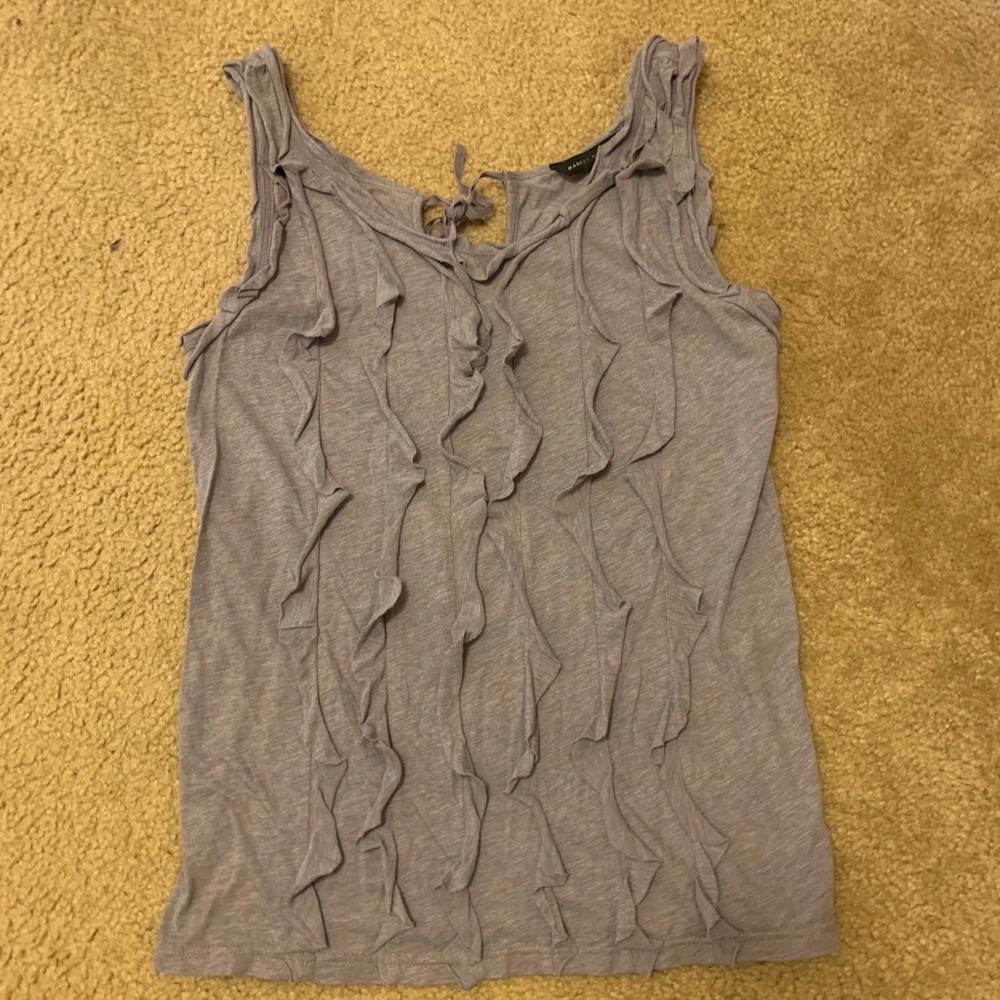 Ruffled tank top by Marc by Marc Jacobs